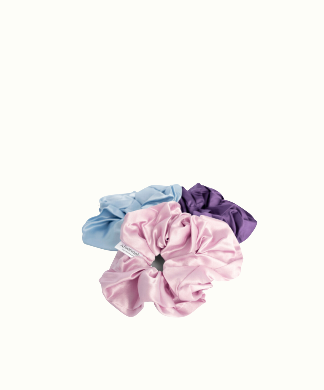 Mulberry Silk Scrunchies Set